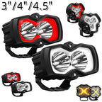 LED Pod Work Light for Jeep Truck (3"/4"/4.5")