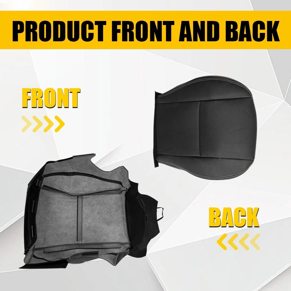 Driver Bottom Replacement Leather Seat Cover for Subaru Forester (2014–2016)