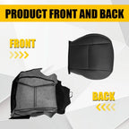 Driver Bottom Replacement Leather Seat Cover for Subaru Forester (2014–2016)
