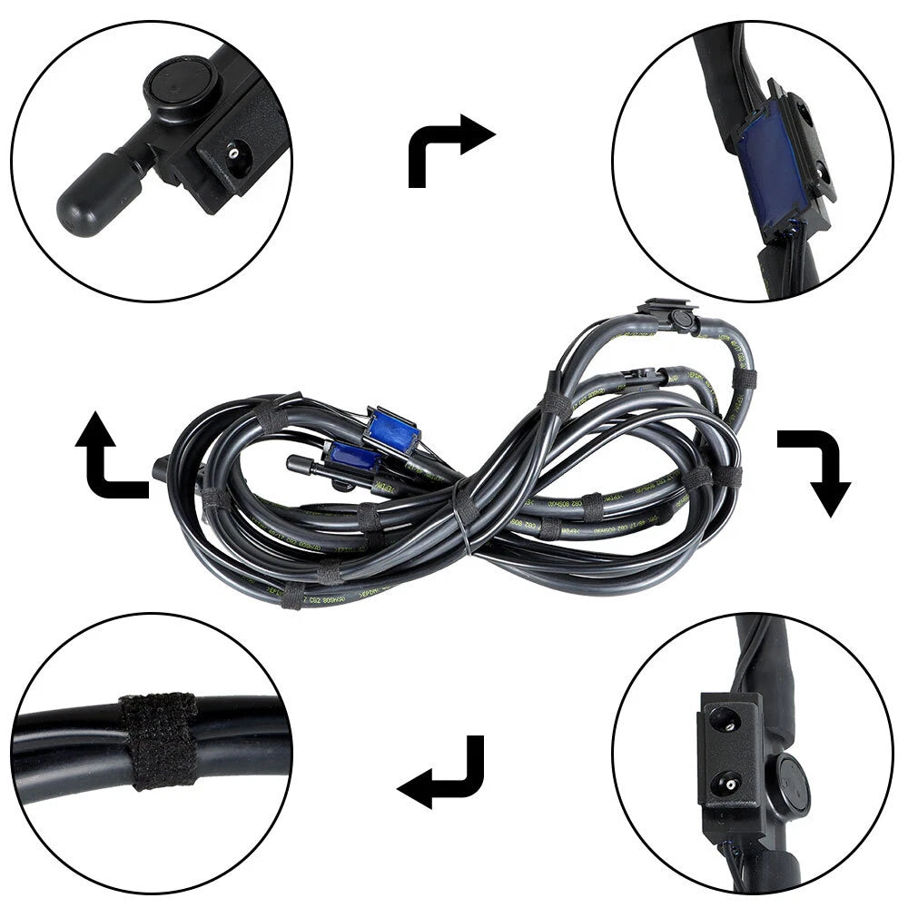 Windshield Washer Hose for Mercedes-Benz W221 C216 (2006â2013)