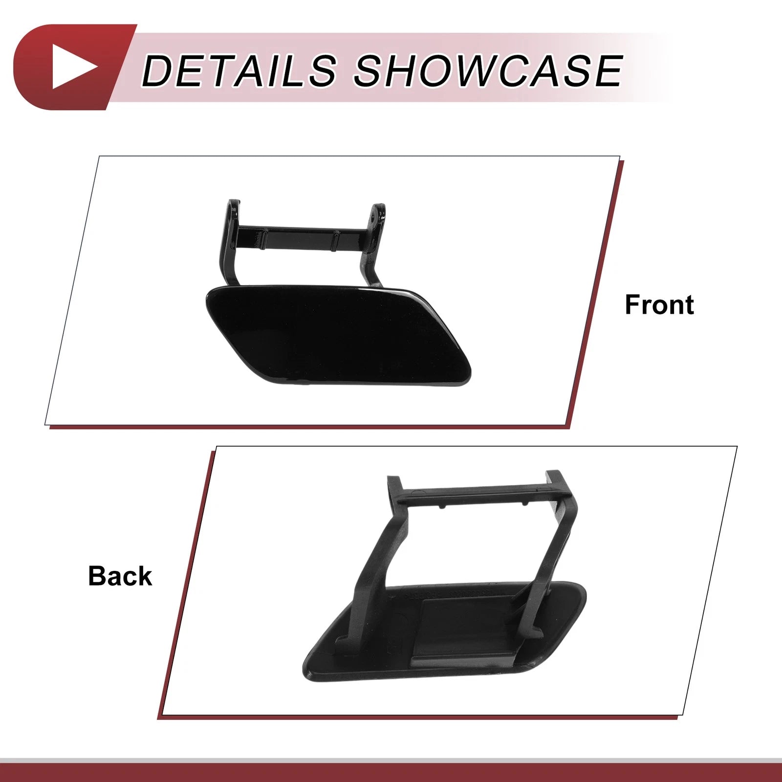 Front Right Bumper Trim Nozzle Cover No. 1668600208 for Mercedes-Benz ML350 (2012–2015)
