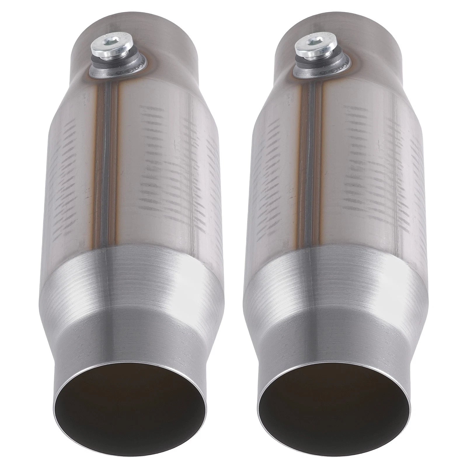 3" Inlet/Outlet 11" Length Universal Catalytic Converter W/O2 Sensor Port