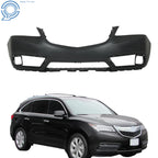 Front Bumper Cover for Acura MDX (2014–2016) W/o Sensor Holes
