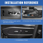 Power Seat Adjuster Switch for Ford F-150 (2004–2008) Explorer (2002–2005) L2Z-14A701-AA