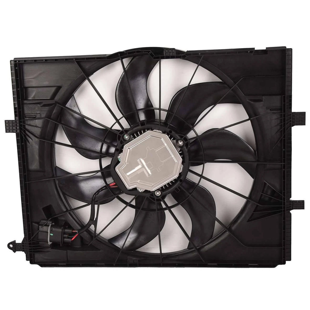 Radiator Cooling Fan Assembly for Mercedes-Benz CLS450 E300 E450 GLC300 (2017–2023)