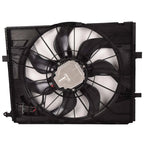 Radiator Cooling Fan Assembly for Mercedes-Benz CLS450 E300 E450 GLC300 (2017–2023)