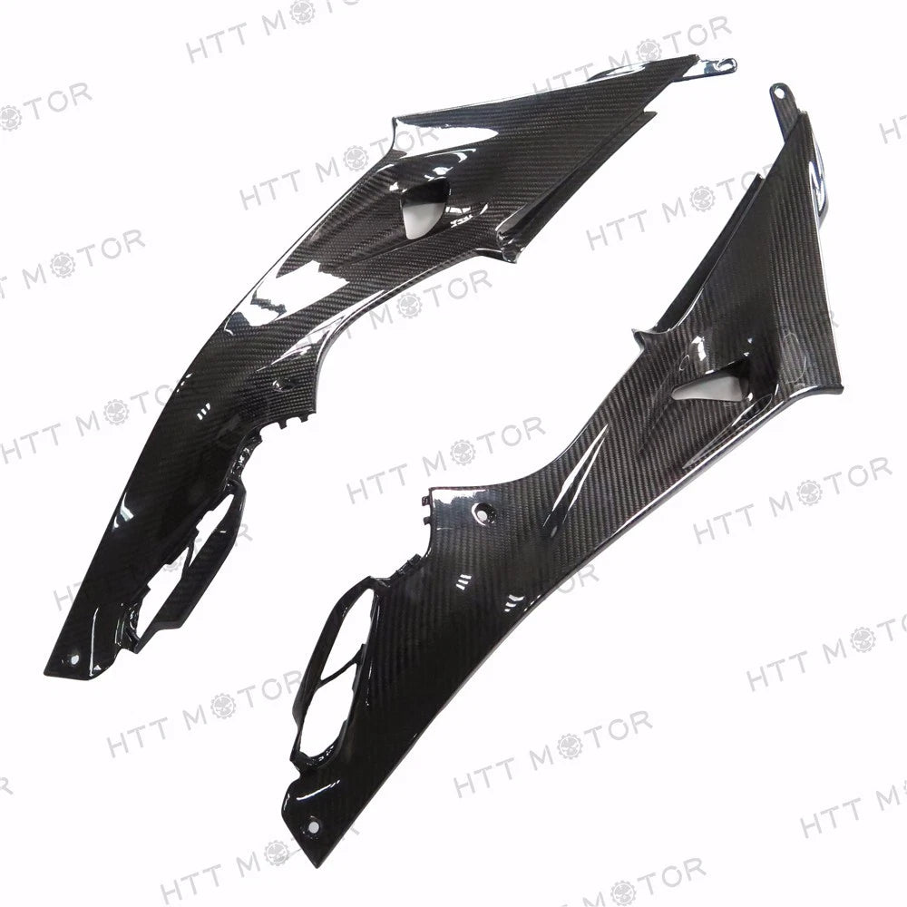 Carbon Fiber Gas Tank Side Trim Cover Panel for BMW S1000RR (2015–2017)