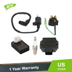 CDI Box Ignition Coil Voltage Regulator Relay Kit for Honda Recon 250 (2002–2023)