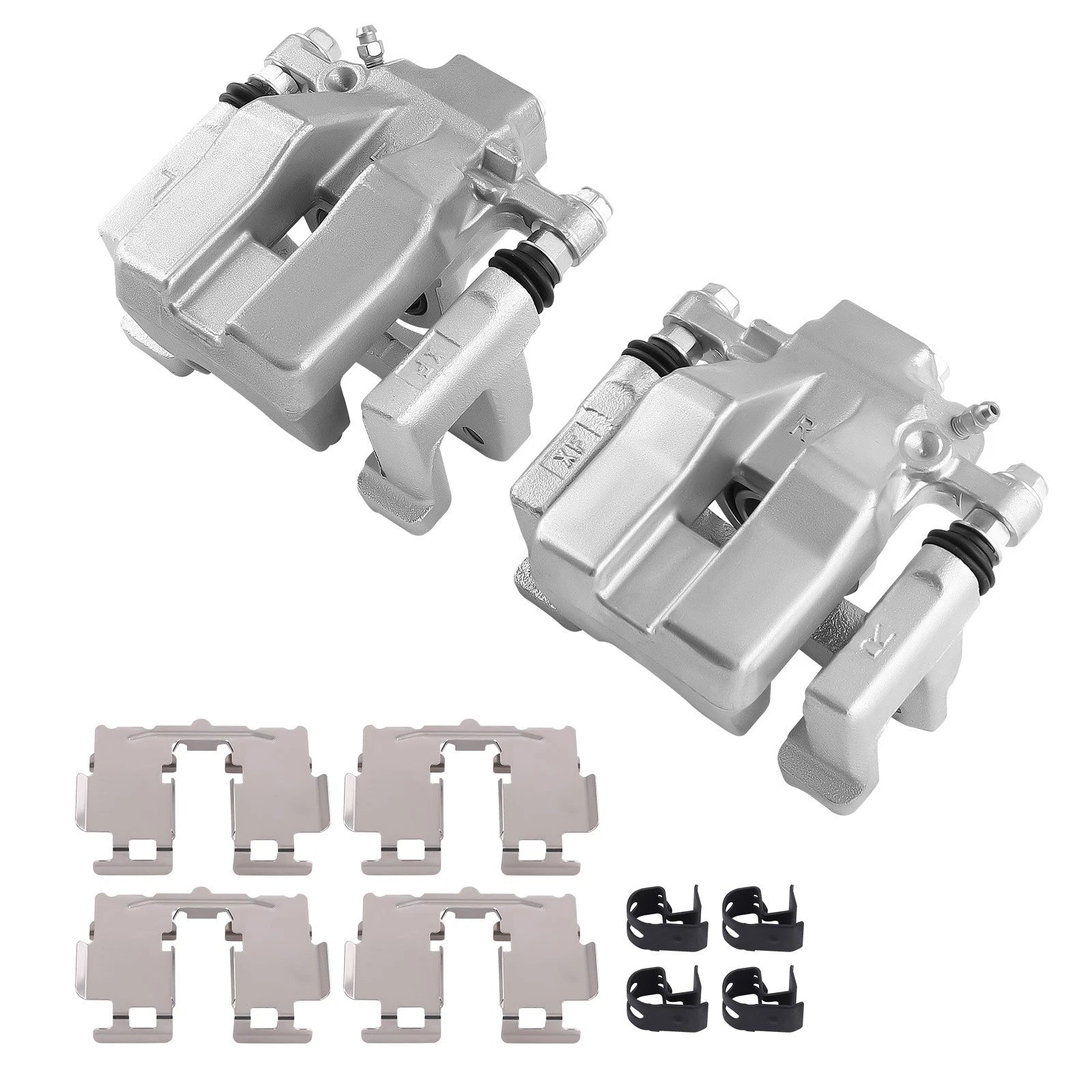 Set of 2 Rear Left & Right Brake Caliper w/Bracket Assembly for Toyota Avalon (2008–2011)