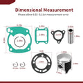 47mm Piston Kit & Gaskets Set for Honda CR80R (1986–1991)