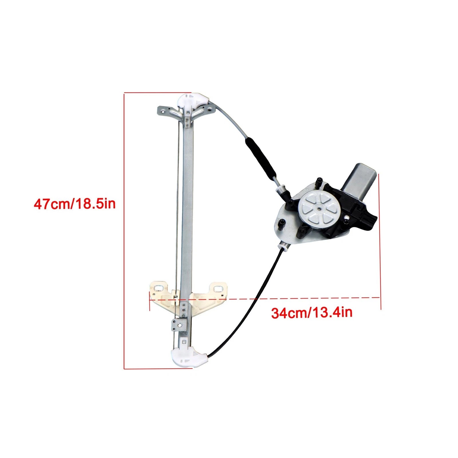 Power Window Regulator for Honda Accord (2003–2007) Rear Driver with Motor