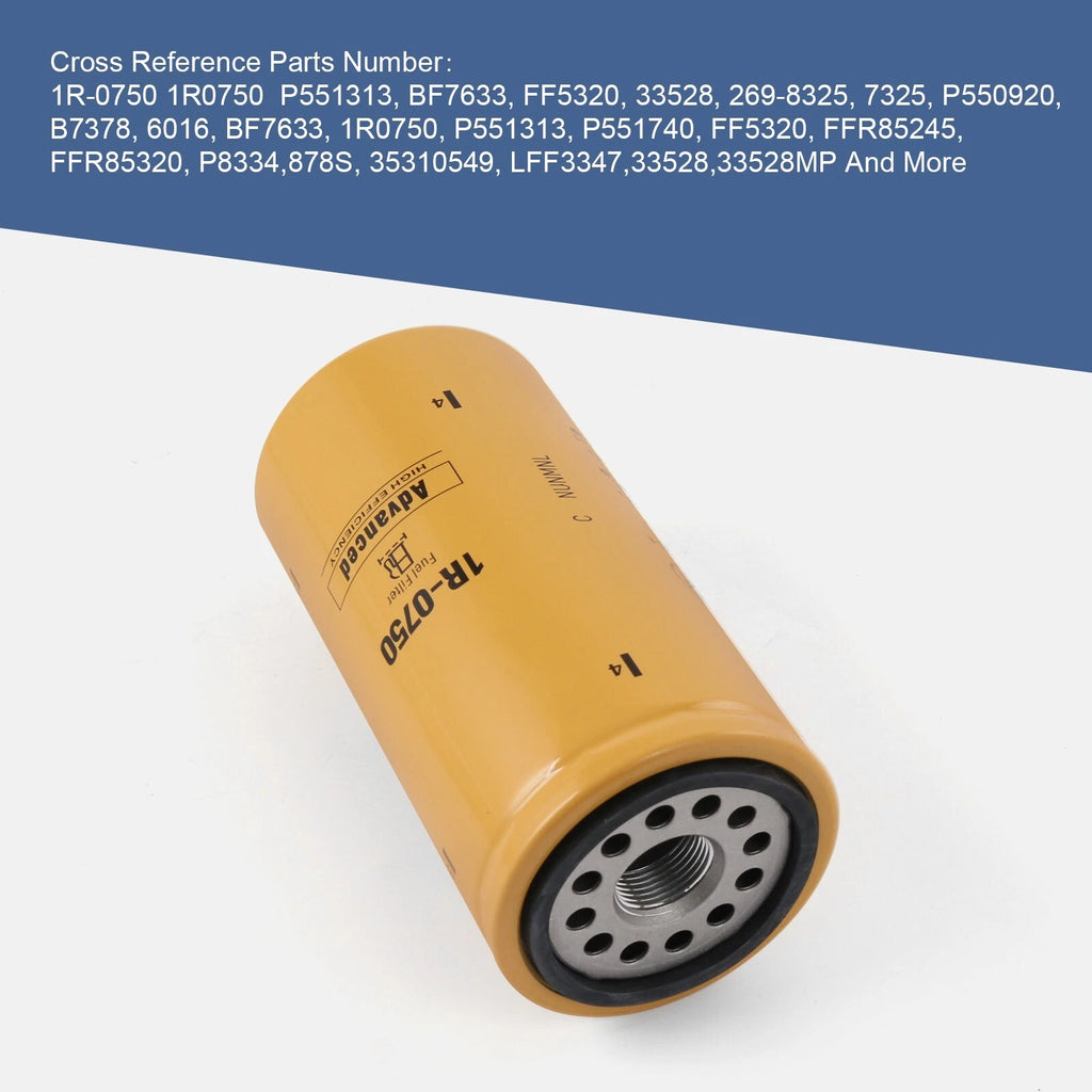 Remote Mount Diesel Fuel Filter Base for CAT (1R-0749, 1R-0750)