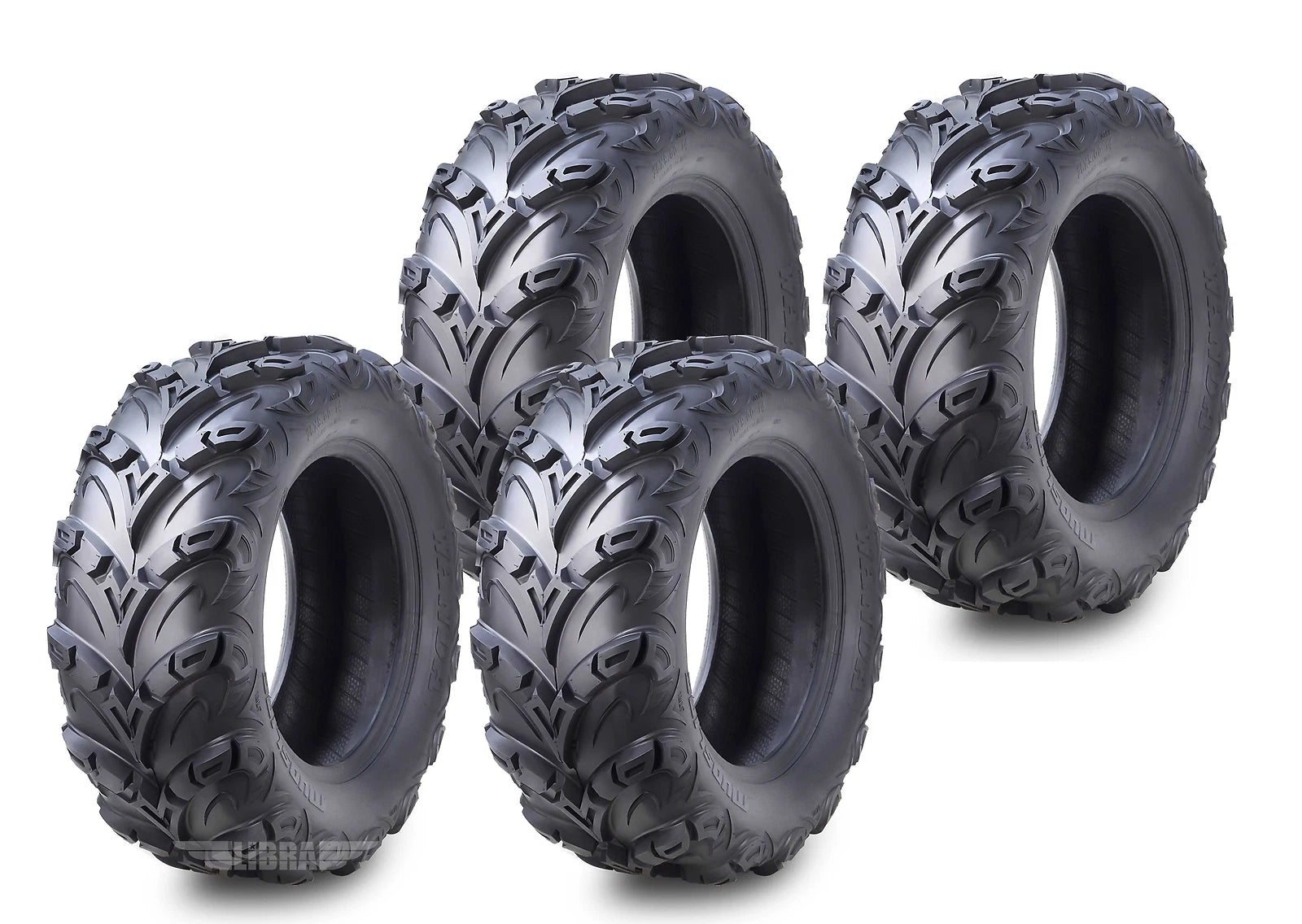 Set of 4 UTV ATV Tires 26x8-14 6PR Mud Sling