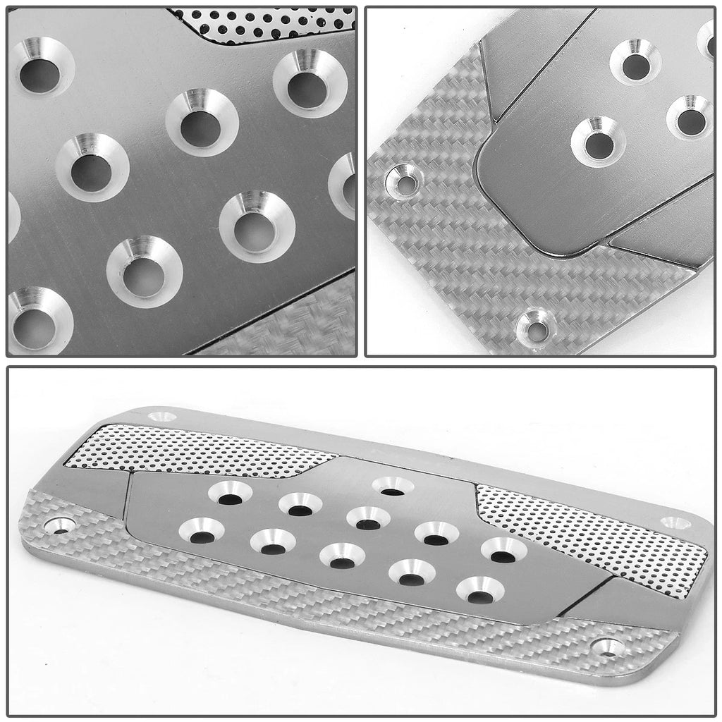 NRG Innovations PDL-450GM Aluminum AT Foot Pedal Cover Plates for GM