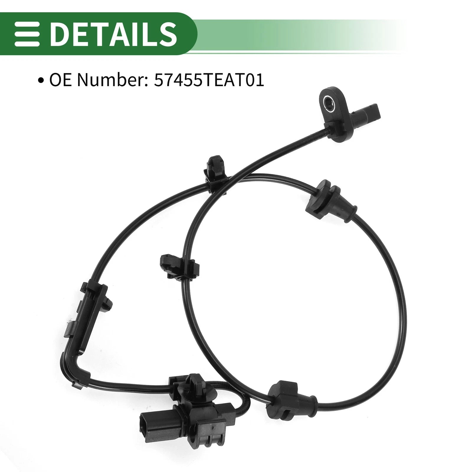 ABS Wheel Speed Sensor No. 57455TEAT01 for Honda Civic (2016–2019) Front Left