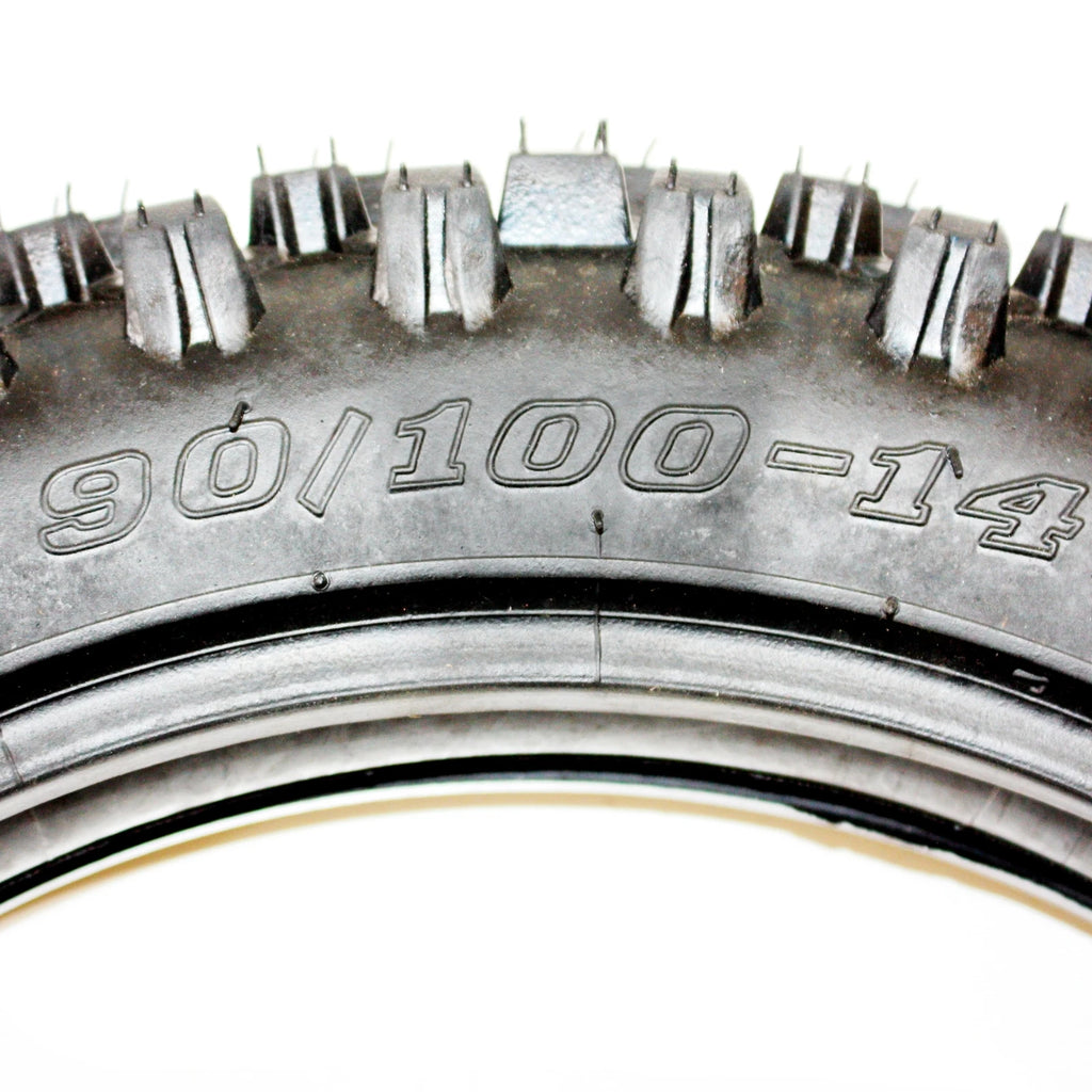 Set of 2 Tyres for PIT PRO Dirt Bike (17" Front, 14" Rear)