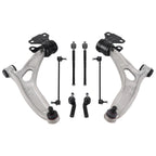 8x Front Lower Control Arms Tie Rods for Ford Focus C-Max (2012–2018)