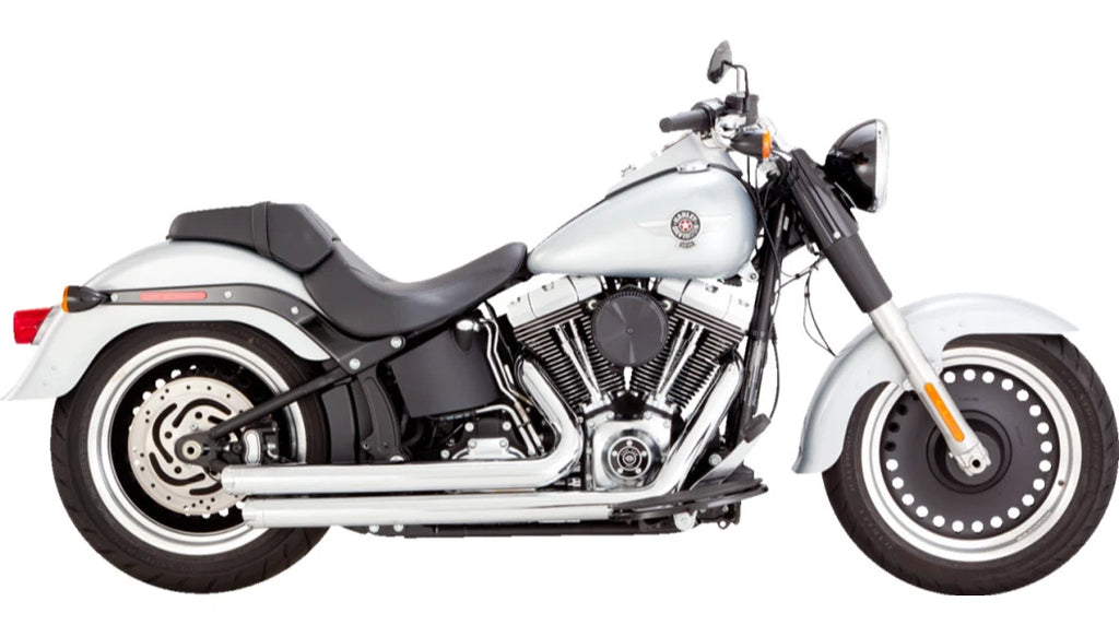 Vance & Hines Big Shot Staggered Exhaust for Harley Davidson Softail (1986–2009)