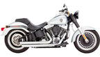 Vance & Hines Big Shot Staggered Exhaust for Harley Davidson Softail (1986–2009)