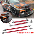 JDM Red Sport Racing Bumper Lip Splitter for Universal Fit (2000–2025)