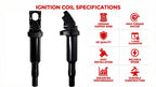 6X Ignition Coil for BMW Z4 3.0L (2003–2006)
