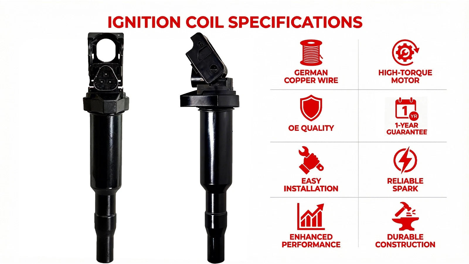 6X Ignition Coil for BMW Z4 3.0L (2003–2006)