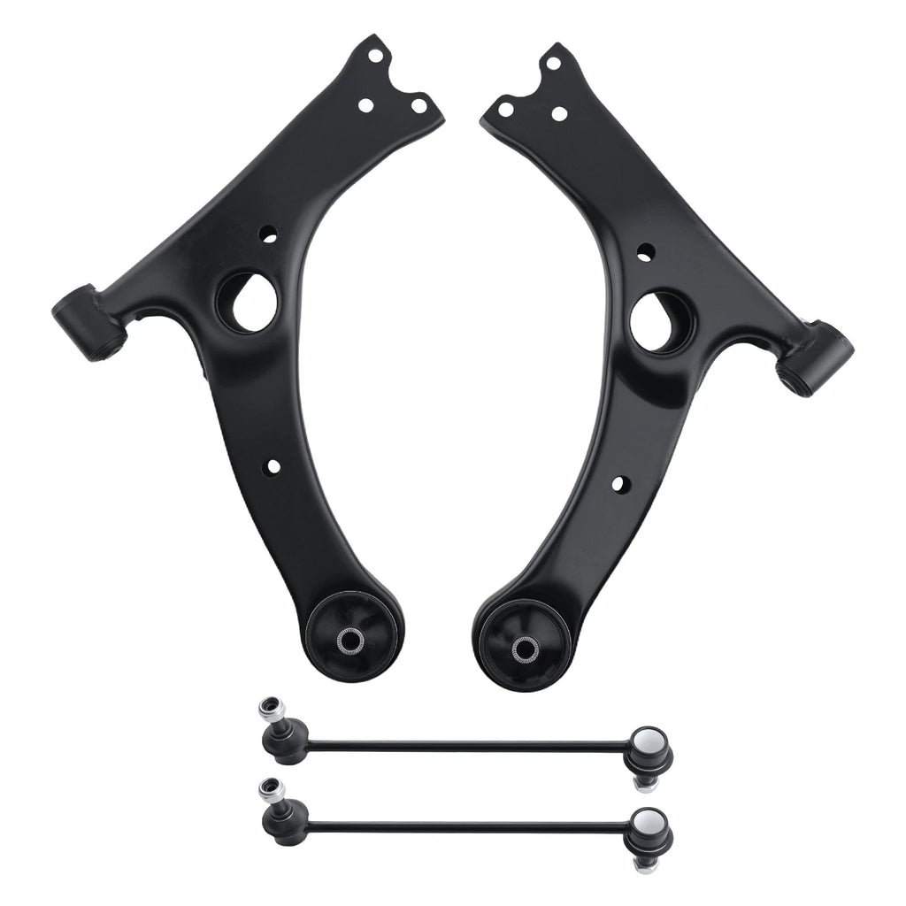 Set of 4 Front Lower Control Arms for Toyota Corolla Matrix Vibe (2003–2008) K640361