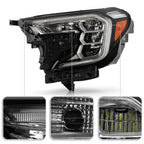 Pair LED Headlights for GMC Terrain AT4/SLE/SLT (2022–2024) w/ Bulb Left+Right