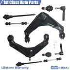 Front Suspension Upper Control Arm Kit for Chevrolet GMC Sierra 2500 HD (2001–2010)