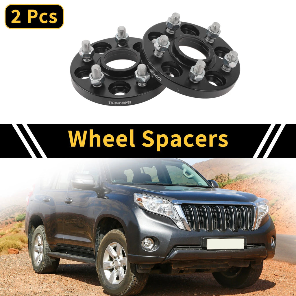 2X 5x100mm Wheel Spacers 54.1mm M12x1.5 for Toyota Land Cruiser (2003–2007)
