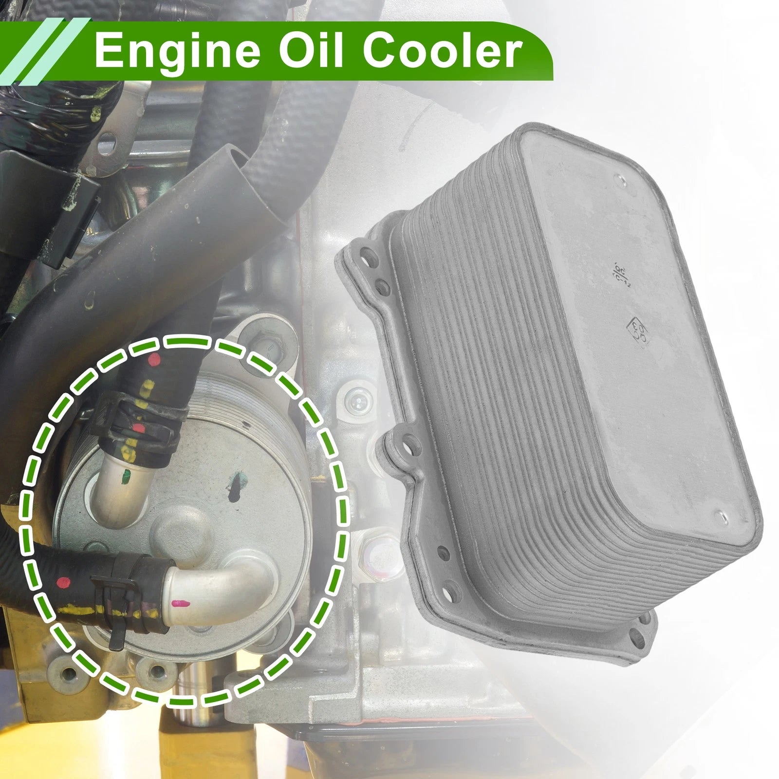 Engine Oil Cooler for Mercedes-Benz Sprinter 2500 (2007–2018) No. 2741880200