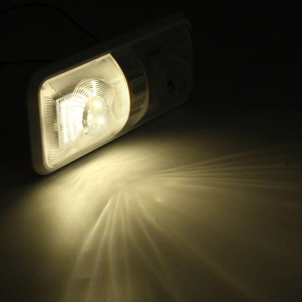 2PCS / Interior Double Dome Ceiling Lights for RV Boat Camper Trailer