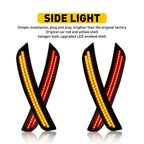 Set of 2 Smoked Lens LED Side Marker Lights for Dodge Charger (2015–2022)