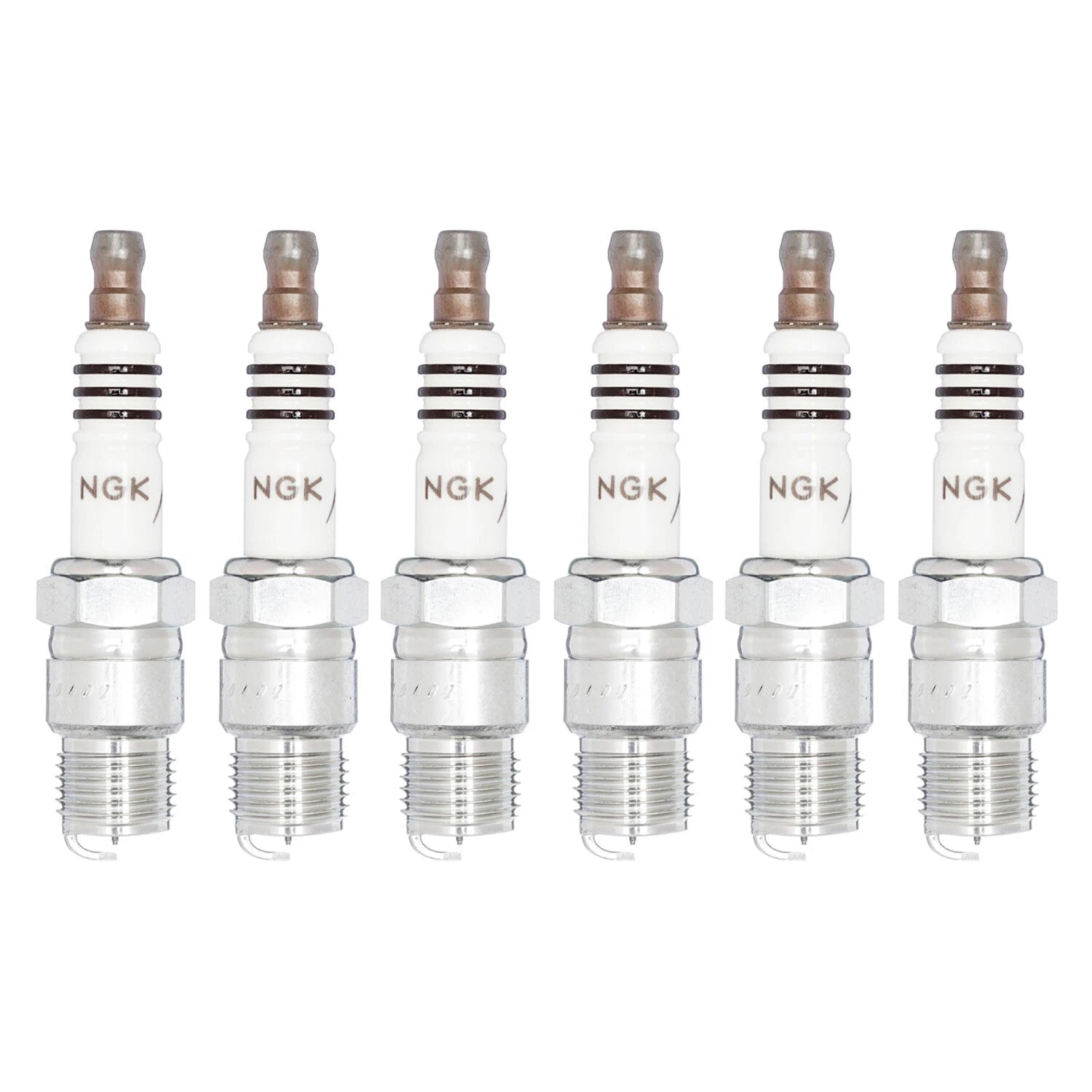 Set of 6 NGK Iridium IX Spark Plugs 7588 for Apollo C10 C20 El Camino L6