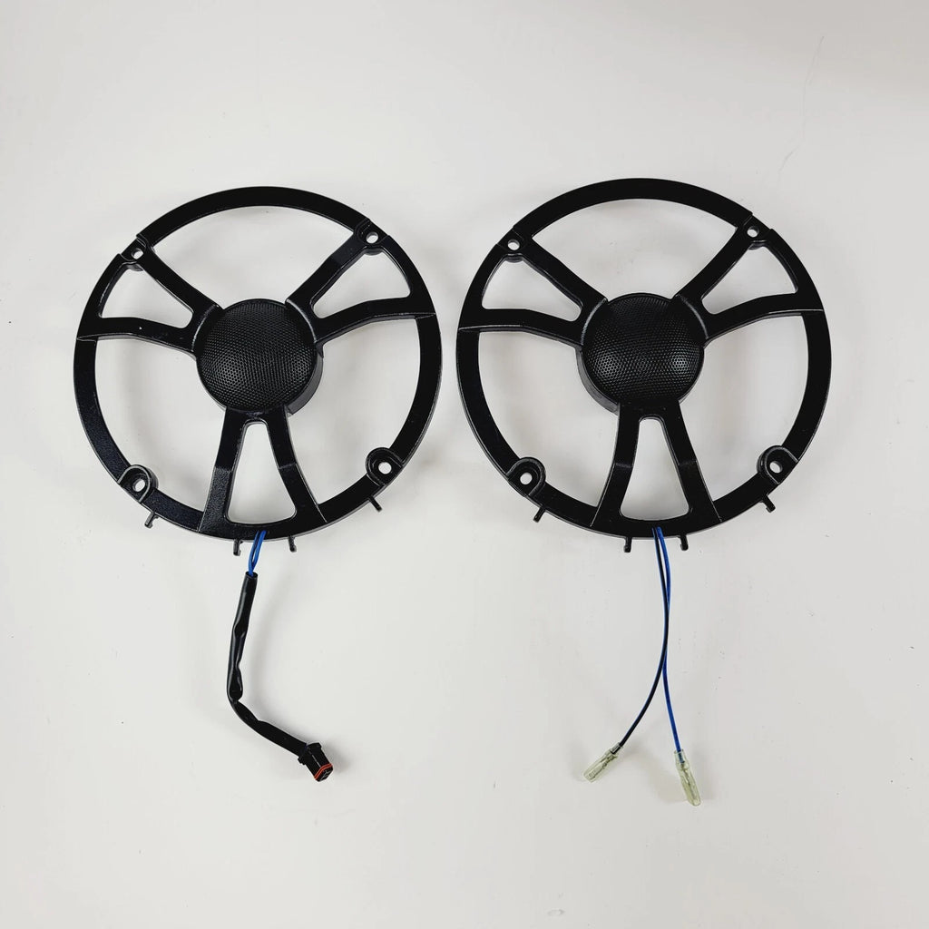 Set of 2 Speaker Covers for Harley-Davidson Touring CVO (2014–2023)