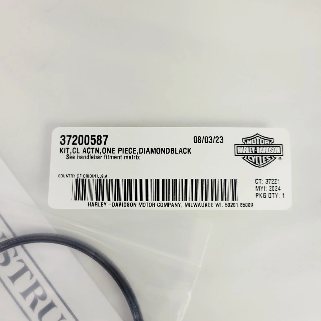 Clutch Cable for Harley Davidson Touring (2024–Up) 37200587 65in Diamondblack