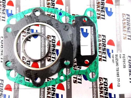 0.5mm O/S Top End Kit with 64.50mm Piston Rings & Gasket for Suzuki TS185 (1977-2012)