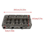 Complete Cylinder Head Assembly & Gasket Set for Kubota D750