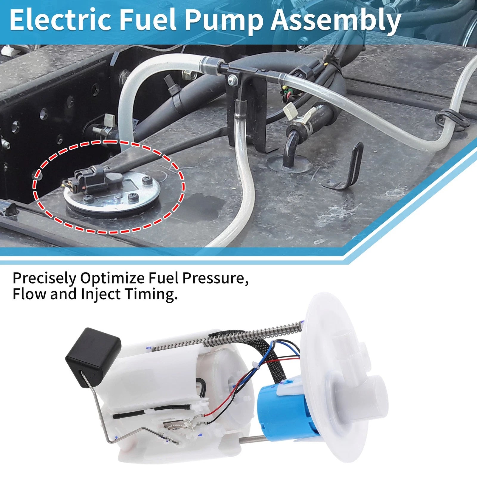 Electric Fuel Pump Assembly No.E3781M for Toyota Corolla Matrix (2003–2008)