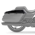 2x Saddlebag Speaker Lid Covers for Harley Touring Electra Glide Road King (1993–2013)