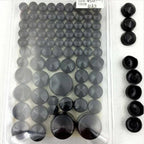 Bolt Caps for Harley Softail Twin Cam 2000-2006 Black