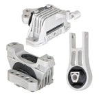 Set of 3 Engine Motor & Transmission Mounts for Chrysler 200 Jeep Cherokee