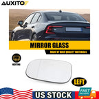 Left Side Heated Mirror Glass for Volvo C70 (2008–2013) 2.5L Turbo OEM