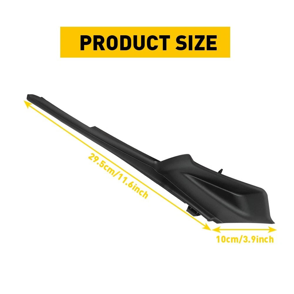 2X Windshield Wiper Cowl Extension Trim for Toyota Sienna (2011-2020)