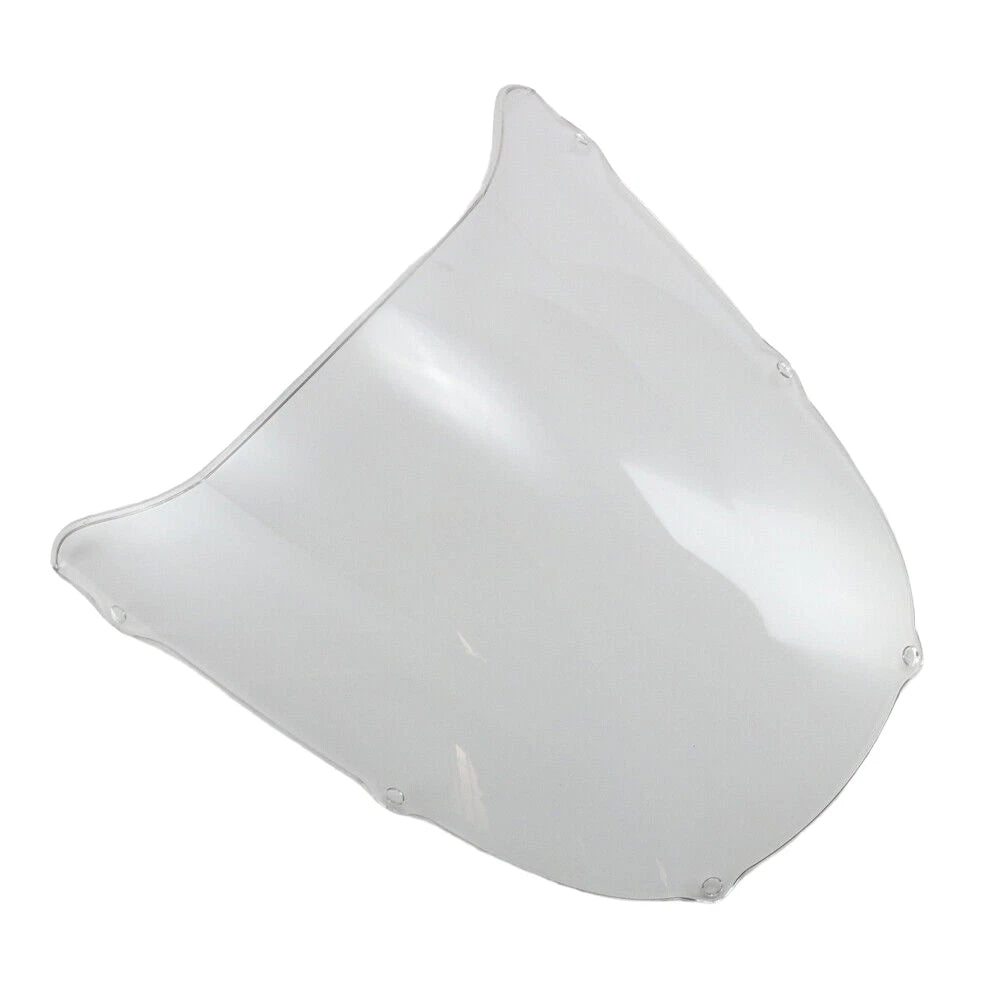 Clear Double Bubble Windscreen for Kawasaki ZX6R (1998–1999)