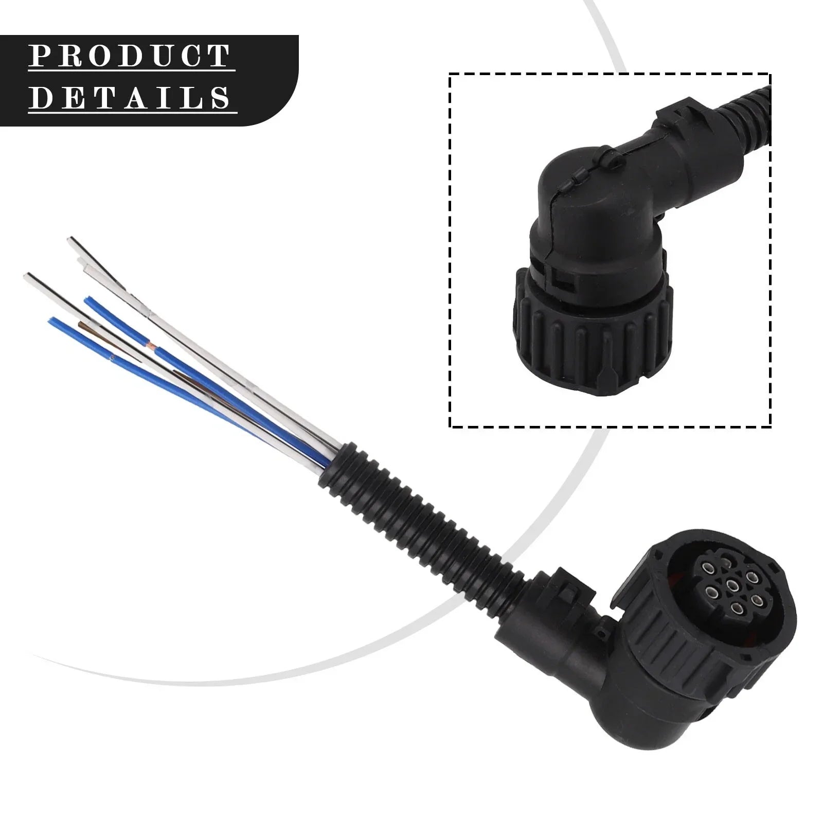 Tail Light Connector 7 PIN Repair Plug for Vehicle
