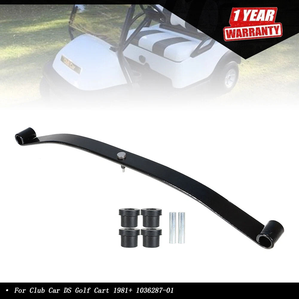 Front Leaf Spring for Club Car DS Golf Cart (1981âPresent) with Bushing Kit