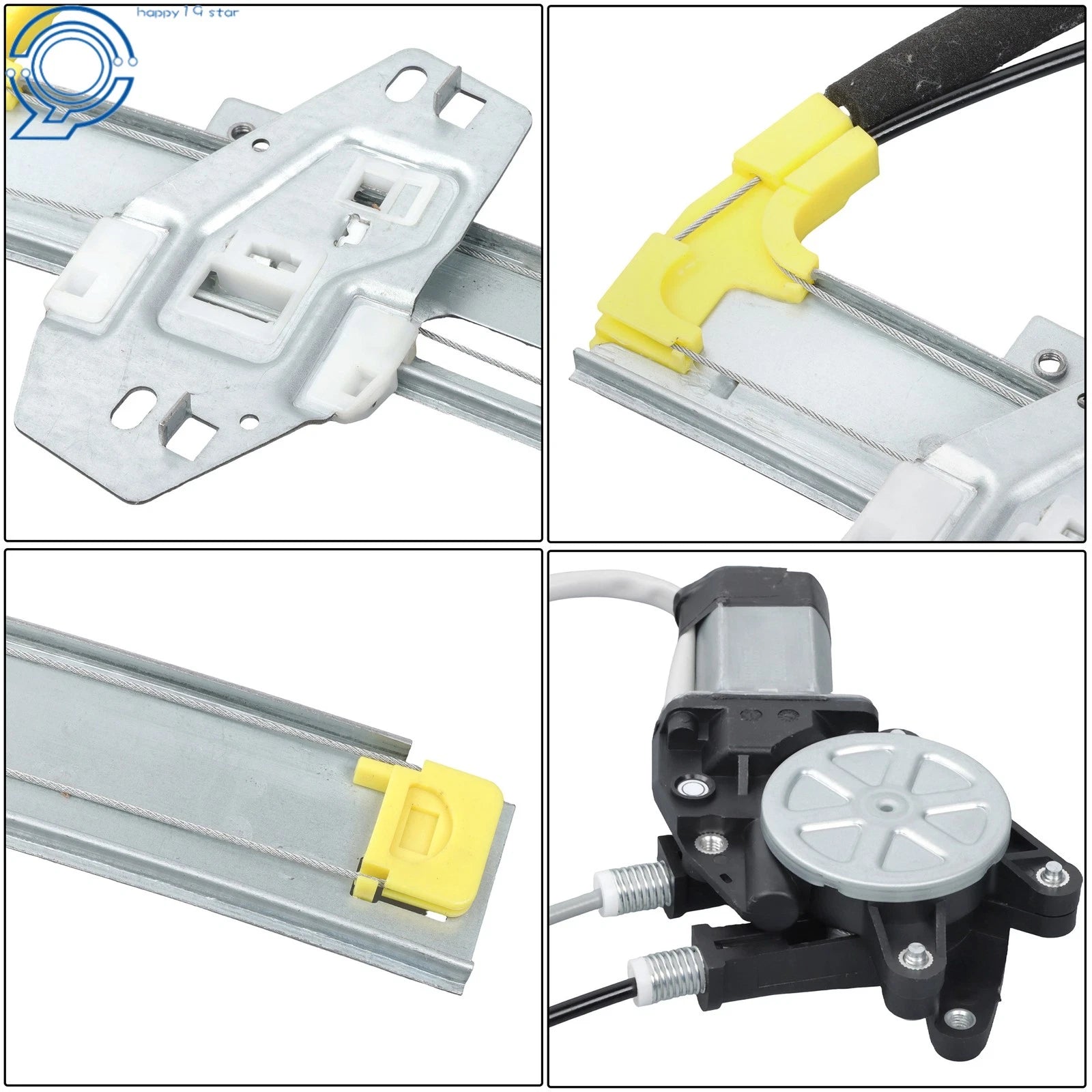 Power Window Regulator with Motor for Honda Accord (1994-1997) Rear Passenger