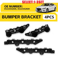 Set of 2 Rear Bumper Upper Lower Brackets for Infiniti Q50 (2014–2024)