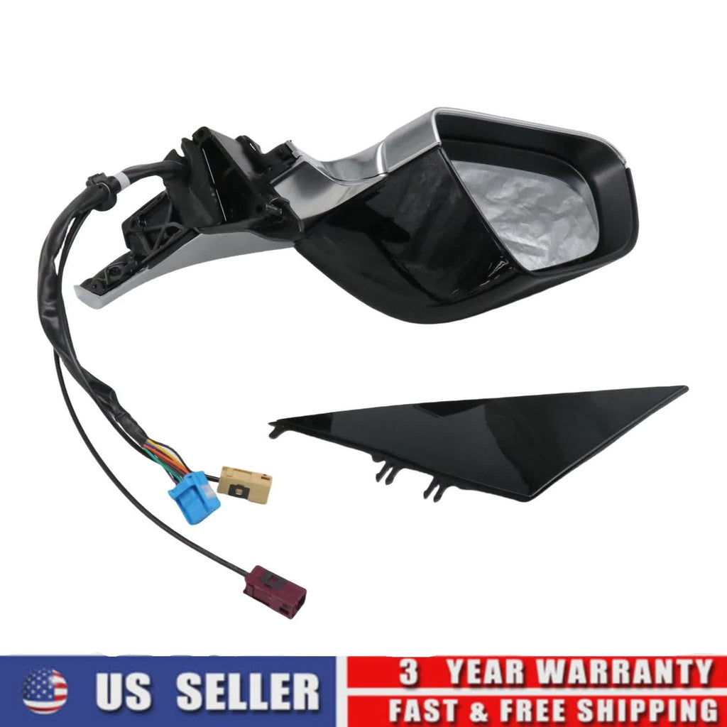 Heated Power Fold Left Driver Side Mirror for Tesla Model 3 (2017–2023)